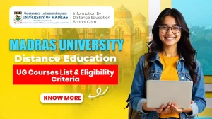 Madras University UG Courses List & Eligibility Criteria