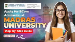 University of Madras BCom Admission