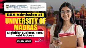 BBA Admission at University of Madras