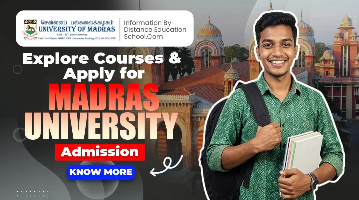 Read more about the article Explore Courses & Apply for Madras University Admission 2026