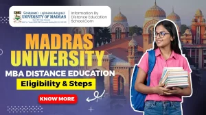 Madras University MBA Distance Education